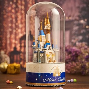 لگو دیزنی گوی موزیکال طرح قلعه کوچک 371 قطعه Mini castle _لگو
